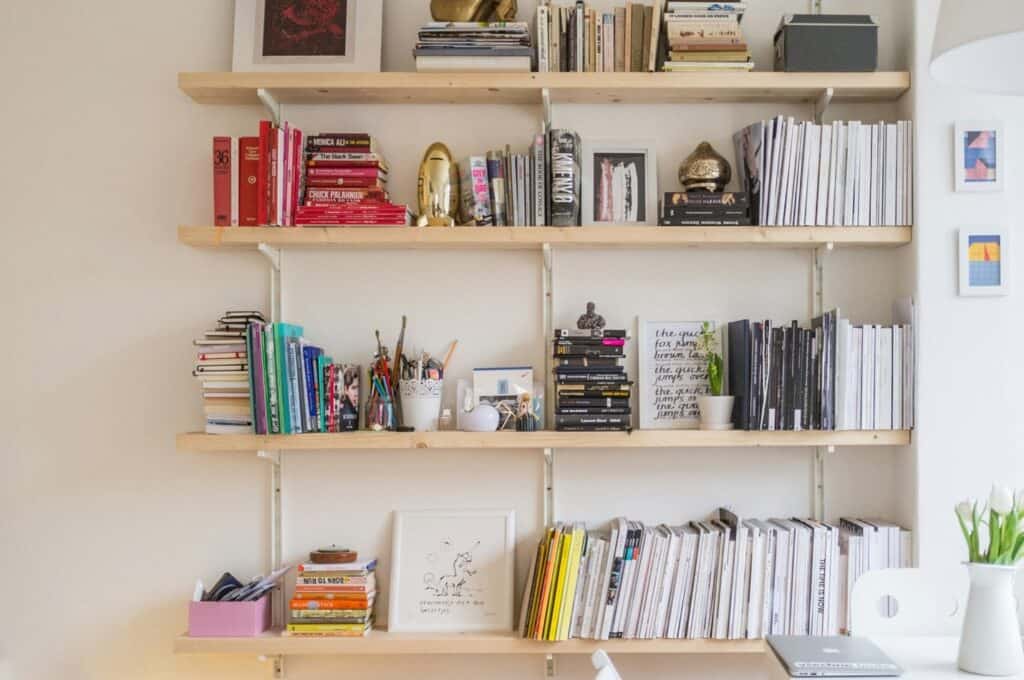 Clean financial records and organized receipts on a desk 